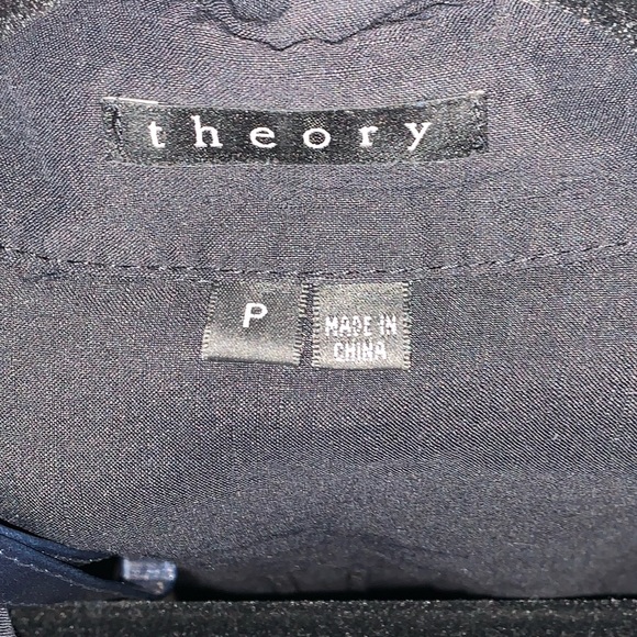 Theory Black Button down shirt - Picture 5 of 5